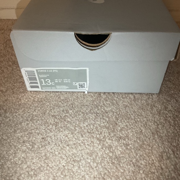 Black AIR FORCE 1 Sneakers - Picture 8 of 8